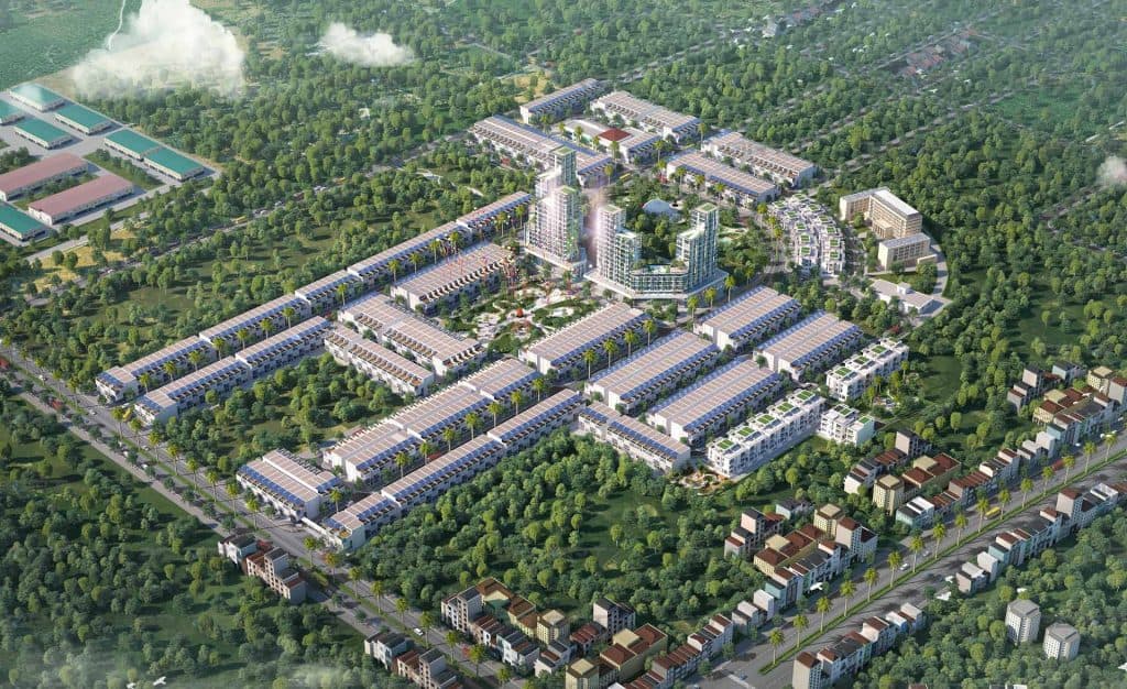 Hình tổng thể dự án TNR Grand Long Khánh